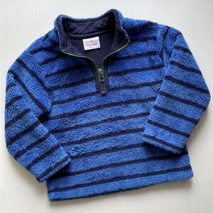 Hanna Andersson Half-Zip Pullover Sherpa Sweater Size 100 (US 4)